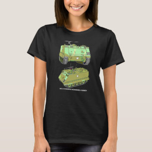 M113装甲人員輸送機のApc図 Tシャツ
