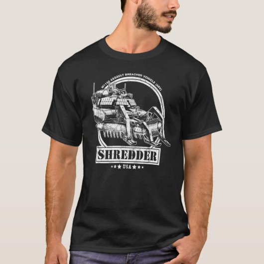 M1150アサルトブレーチャー車 Tシャツ (正面)