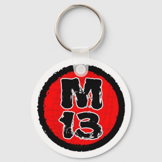 M13キーチェーン キーホルダー (正面)