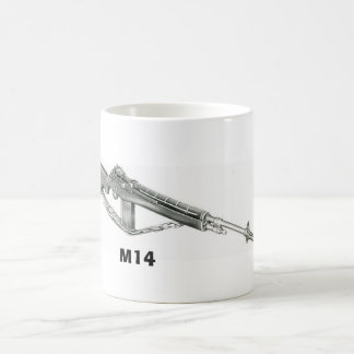 M14ライフルのマグ コーヒーマグカップ