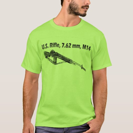 M14ライフル Tシャツ (正面)