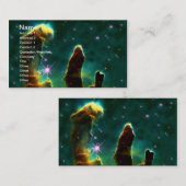 M16イーグル星雲または創造の柱 名刺 (正面/裏面)