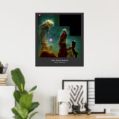 M16 Eagle Nebula 'Pillars of Creation' poster ポスター (ホームオフィス)