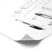 M16A2 5.56mmアサルトライフルのポスター ポスター (角)