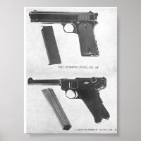 m1911対ルガーP08ピストル