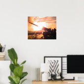 M198 155 mm牽引付保温器 ポスター (ホームオフィス)