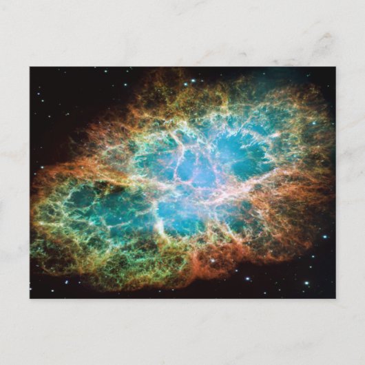 M1 – カニ星雲a科学と天文学ギフトアイディア ポストカード (正面)