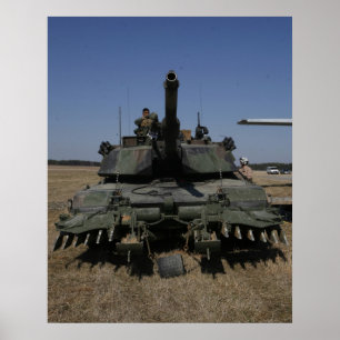 M1-A1 Abrams ポスター