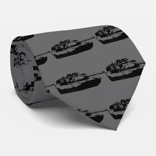 M1 Abramsのカスタムのタイ ネクタイ (ロール)