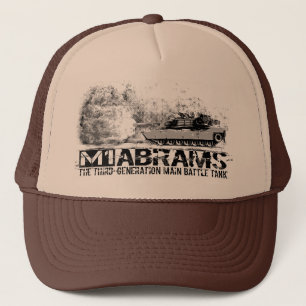 M1 Abramsのトラック運転手の帽子 キャップ