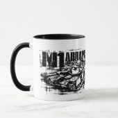M1 Abramsのマグ マグカップ (左)