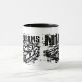 M1 Abramsのマグ マグカップ (中央)