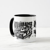 M1 Abramsのマグ マグカップ (正面左)