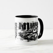 M1 Abramsのマグ マグカップ (正面右)
