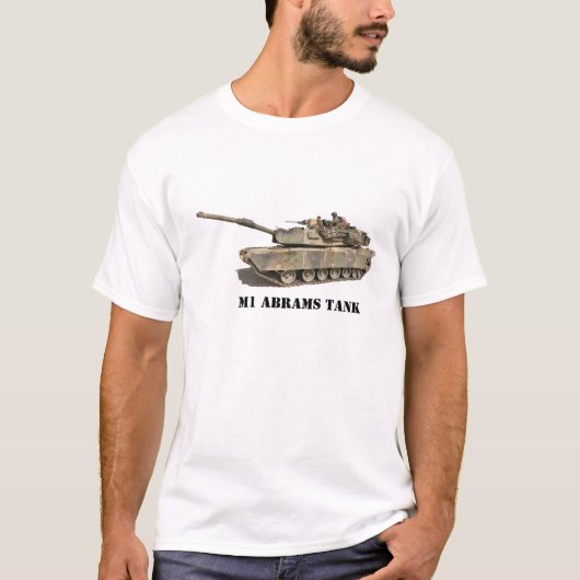M1 AbramsタンクTシャツ Tシャツ (正面)