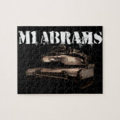 M1 Abrams ジグソーパズル (横)