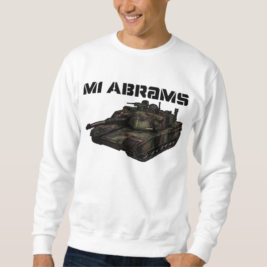 M1 Abrams スウェットシャツ (正面)