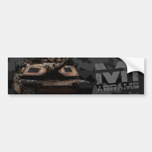 M1 Abrams バンパーステッカー