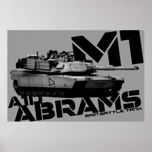 M1 Abrams ポスター