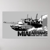 M1 Abrams ポスター (正面)