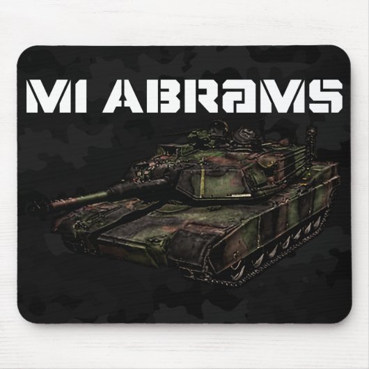 M1 Abrams マウスパッド (正面)