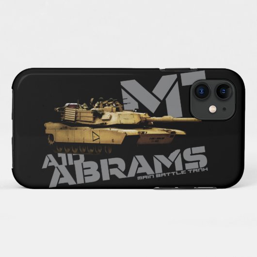 M1 Abrams Case-Mate iPhoneケース (裏面(横))
