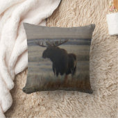 M1 Bullのアメリカヘラジカ クッション (ブランケット)