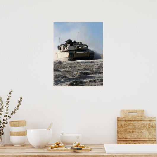 M1A1エイブラムス ポスター (キッチン)