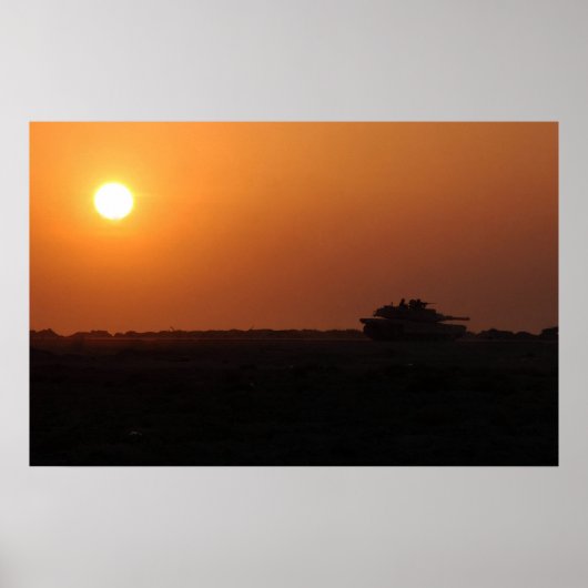 M1A1エイブラムス ポスター (正面)