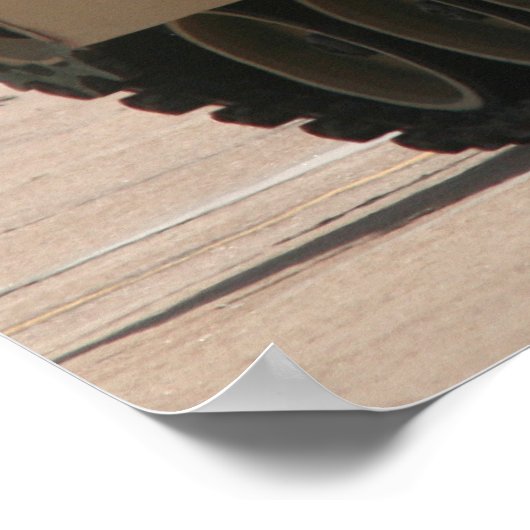 M1A1 Abramsタンクポスター ポスター (角)