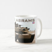 M1A1 Abramsタンクマグ コーヒーマグカップ (正面右)