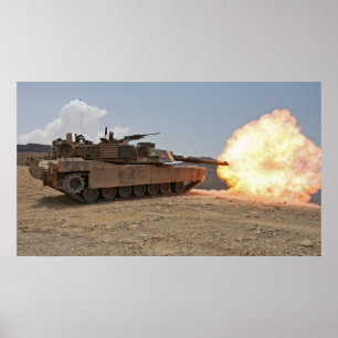 M1A1 Abrams ポスター