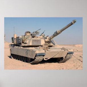 M1A1 Abrams ポスター