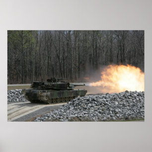 M1A1 Abrams ポスター