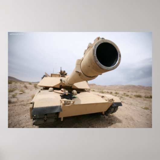 M1A1 Abrams ポスター (正面)