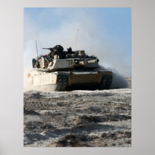 M1A1 Abrams ポスター