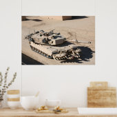 M1A1 Abrams ポスター (キッチン)