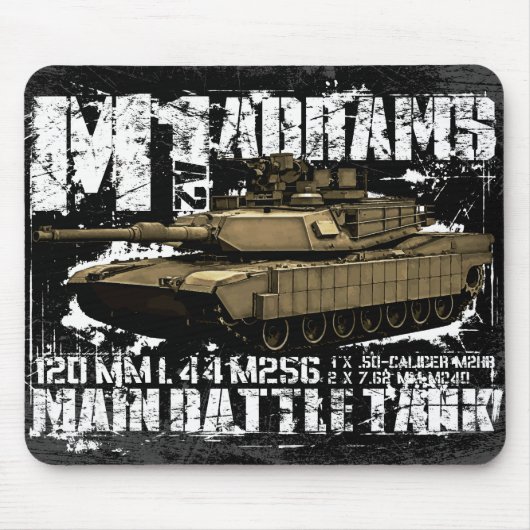 M1A2エイブラムス マウスパッド (正面)