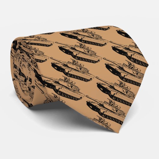 M1A2 Abramsのタイ ネクタイ (ロール)