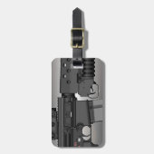 M203のHK417 ラゲッジタグ (正面縦)