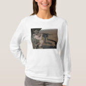 M240重機関銃を発射する米国の海洋試験 Tシャツ (正面)