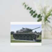 M24 Chaffeeの軽いタンク ポストカード (スタンド正面)