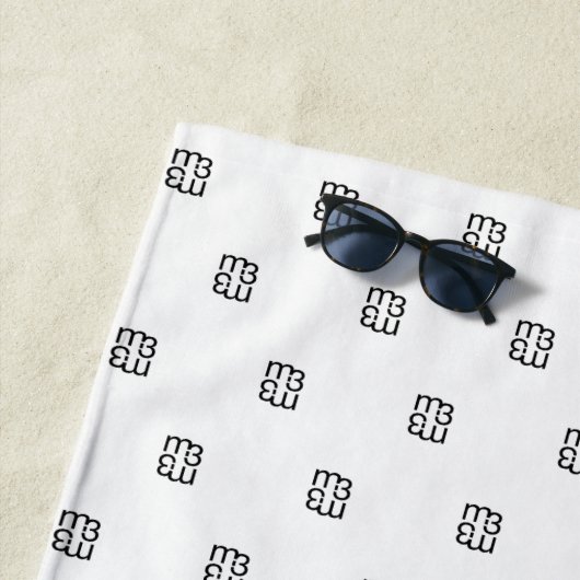 m3ビーチタオル | m3galleryStudio ビーチタオル (インサイチュ)