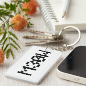 M30W [Leetspeak Animal Sounds] キーホルダー (正面右)