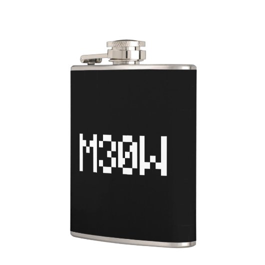 M30W [Leetspeak Animal Sounds] フラスク (左)