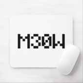 M30W [Leetspeak Animal Sounds] マウスパッド (マウス)