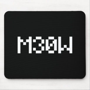 M30W [Leetspeak Animal Sounds] マウスパッド
