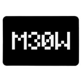 M30W [Leetspeak Animal Sounds] マグネット (横)