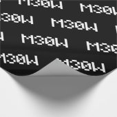 M30W [Leetspeak Animal Sounds] ラッピングペーパー (角)