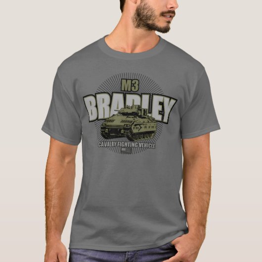 M3 Bradley Small 70s funny Tシャツ (正面)